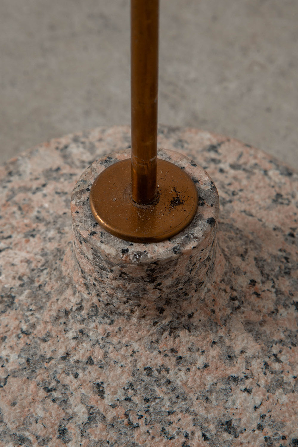 LTE3 Alzabile Floor Lamp by Ignazio Gardella for Azucena in Marble , Brass and Metal