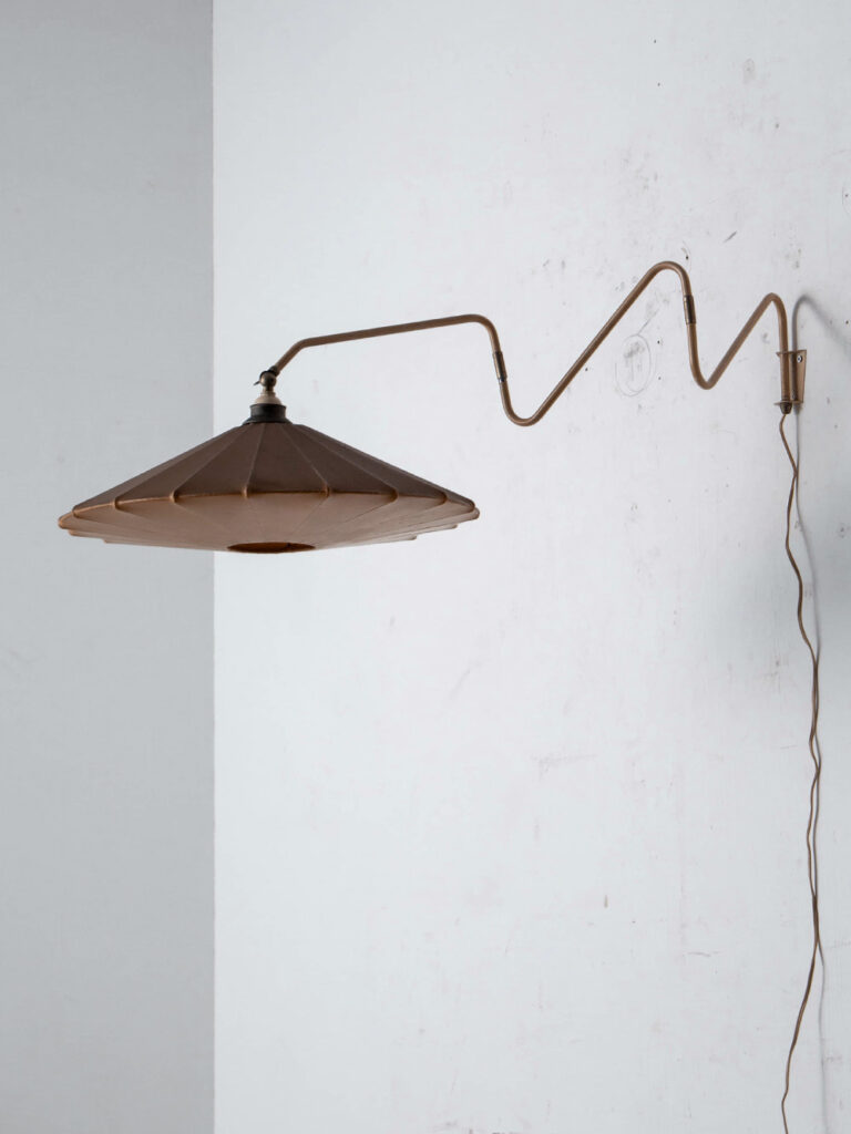 Wall Lamp in Resin and Steel