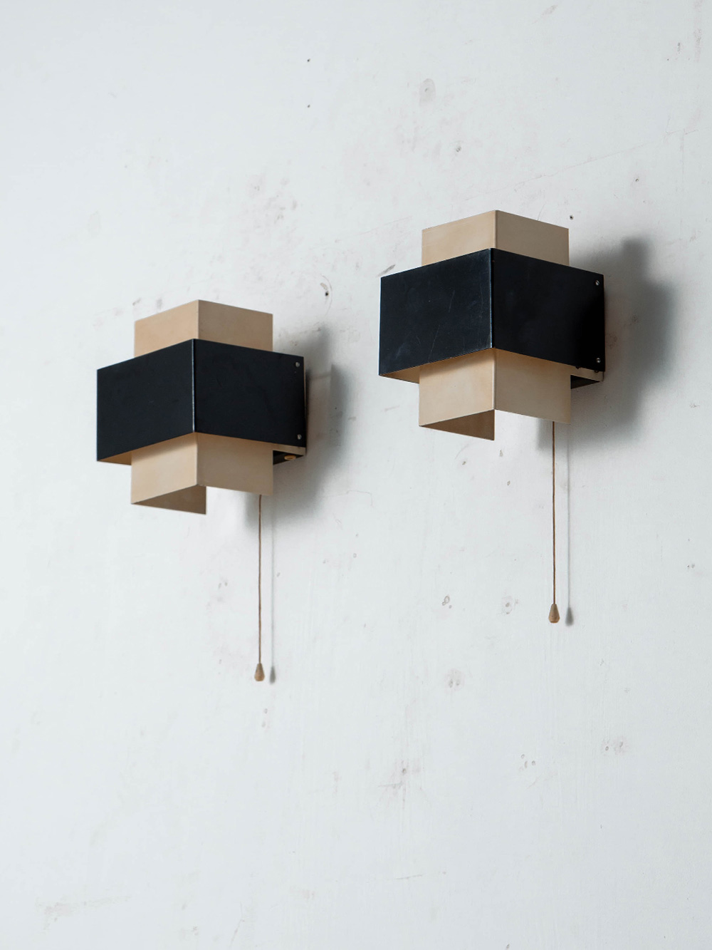 Wall Lamp by J.J.M. Hoogervorst for Anvia in Metal