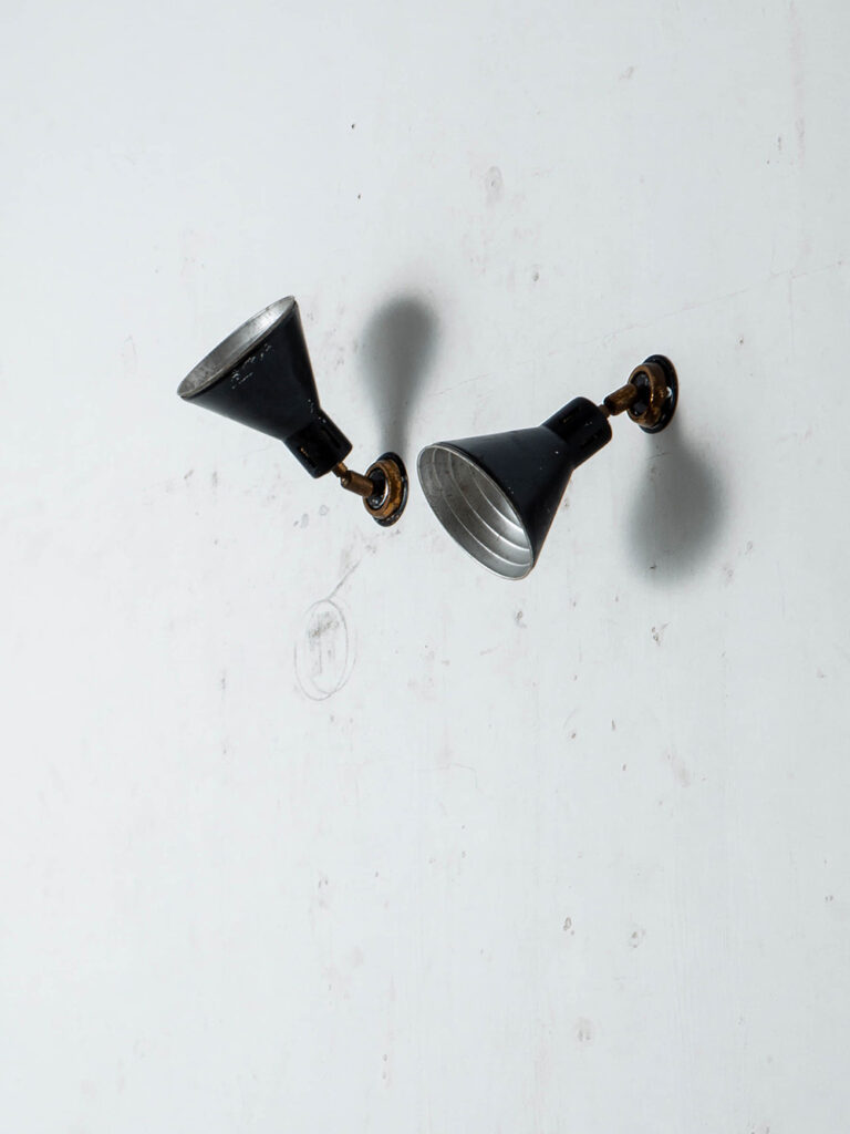 Wall Lamp in Metal and Brass