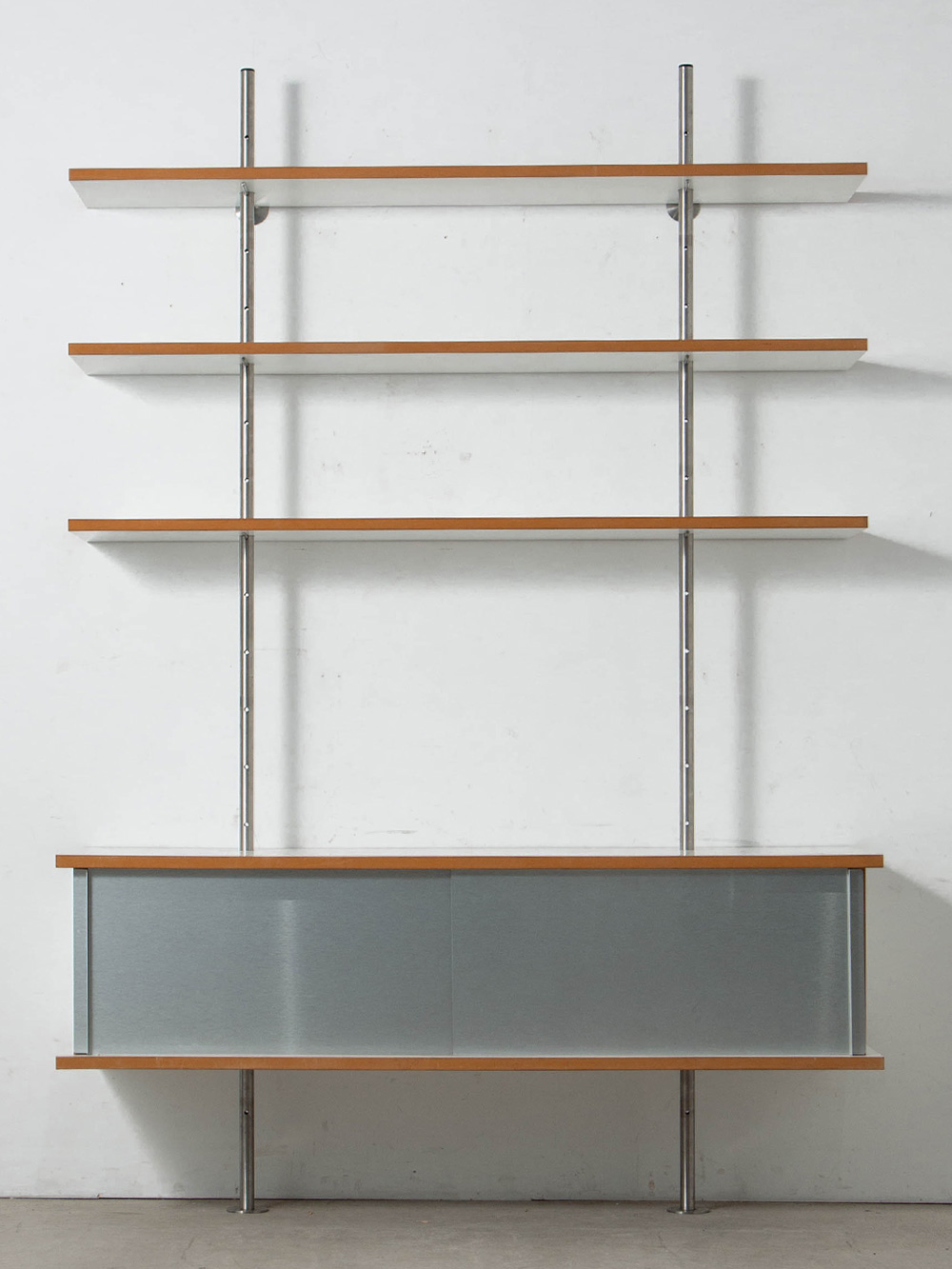 Eiermann Shelf by Egon Eiermann for Richard Lampert in Metal and Wood