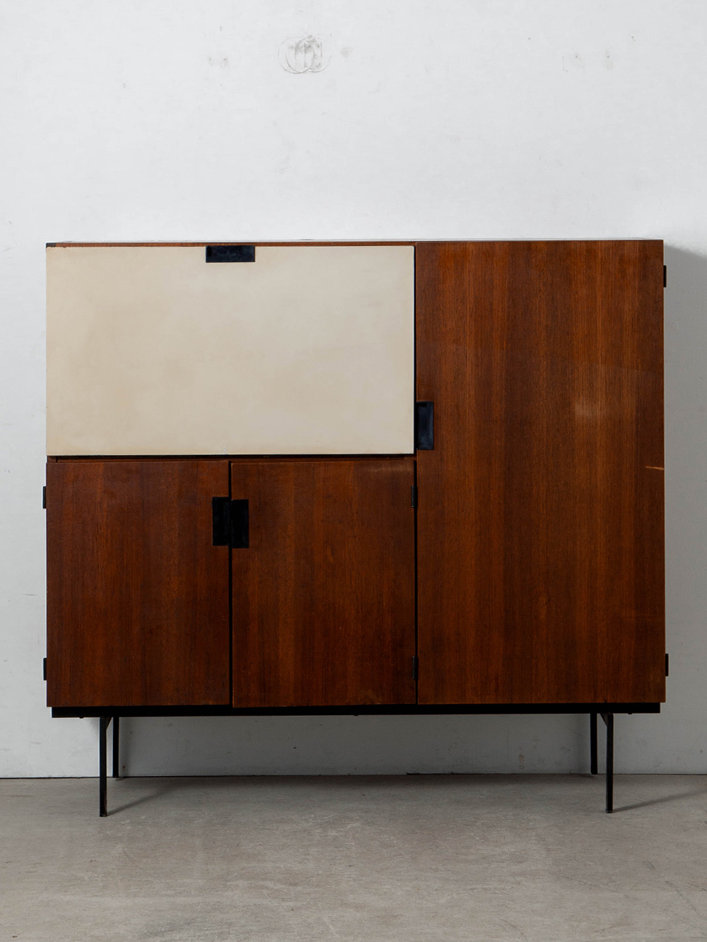 CU01 Cabinet By Cees Braakman for Pastoe in Teak and Steel