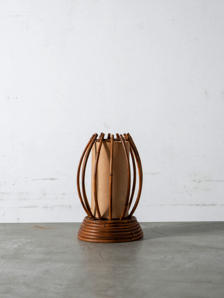 Table Lamp in Rattan