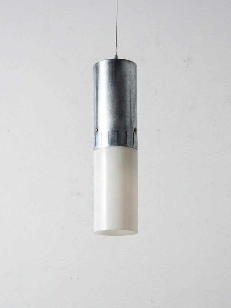 Pendant Lamp for Lyma in Chrome and Plastic
