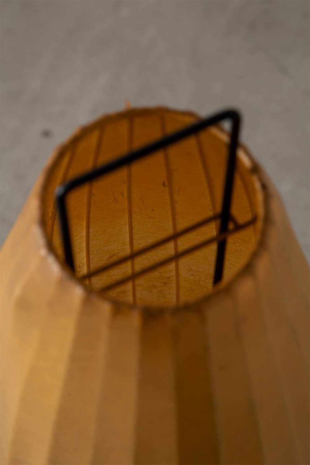 Cocoon Floor Lamp for Goldkant Leuchten in Resin and Steel