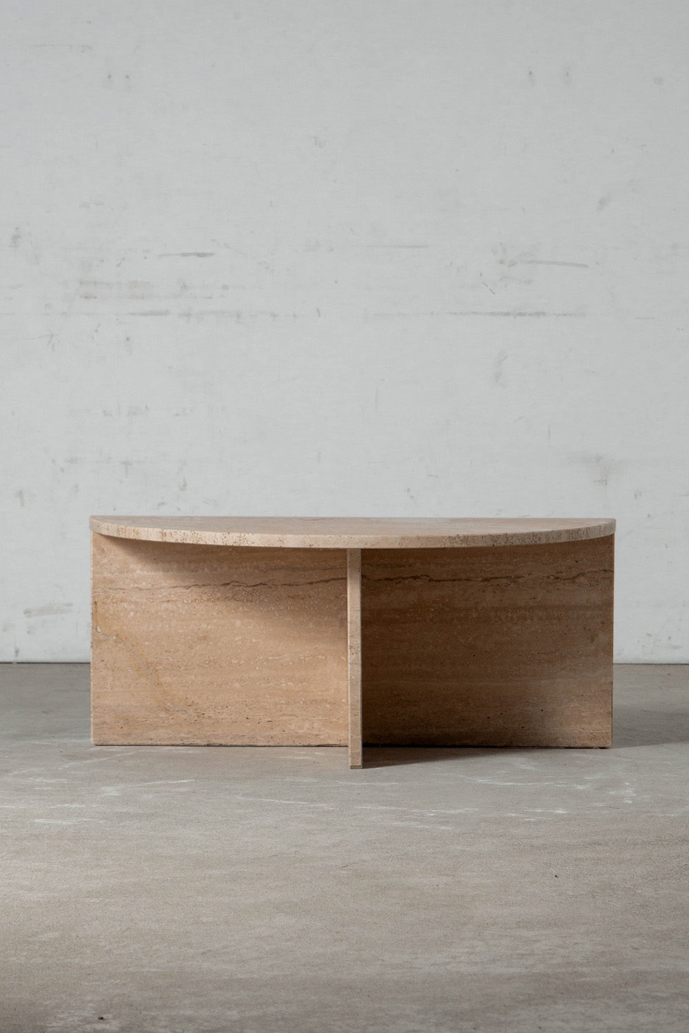 Coffee Table in Travertine