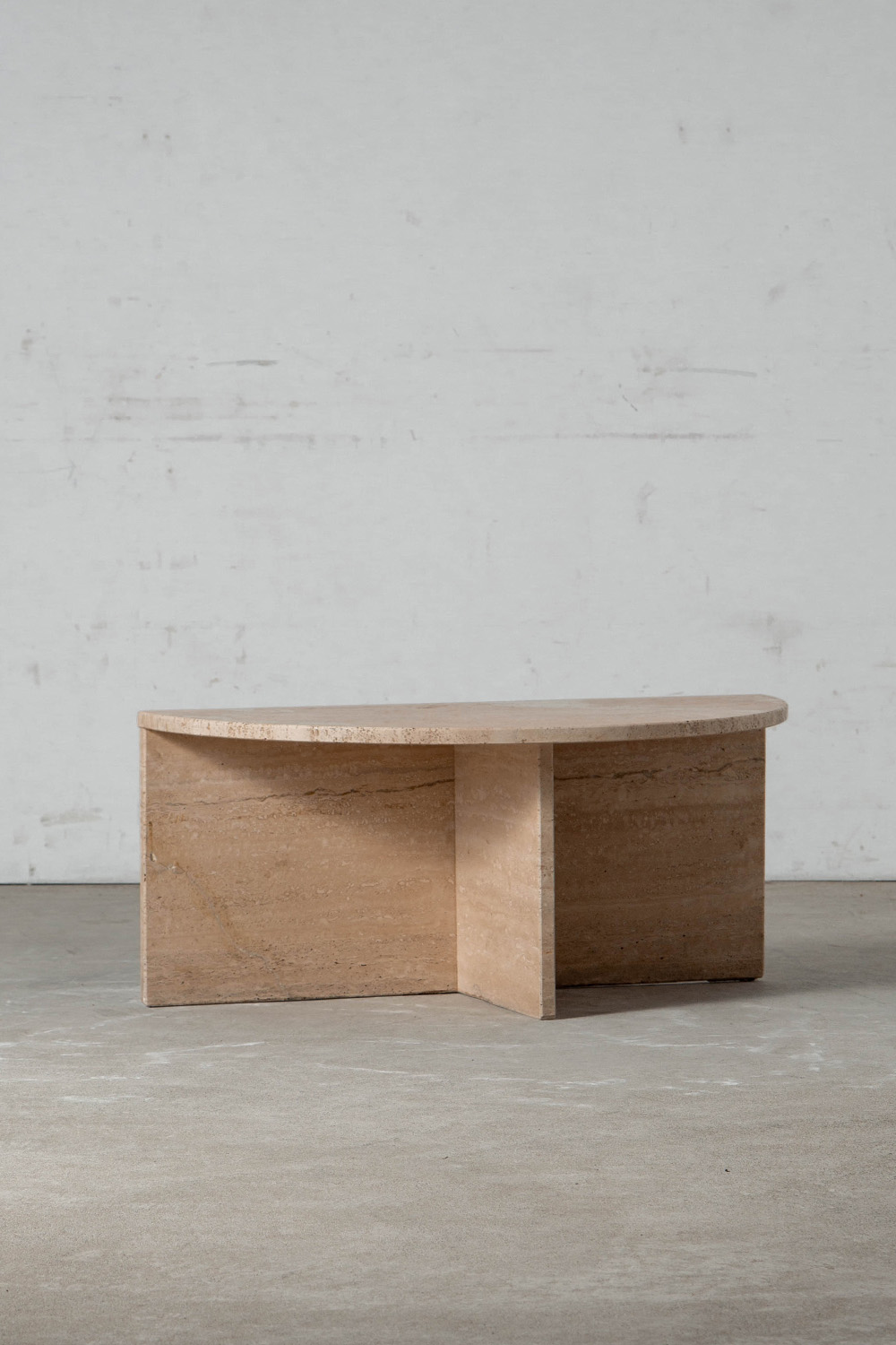 Coffee Table in Travertine