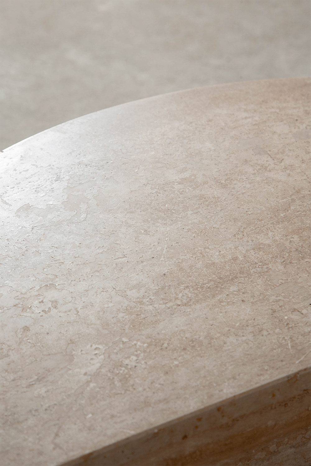 Coffee Table in Travertine