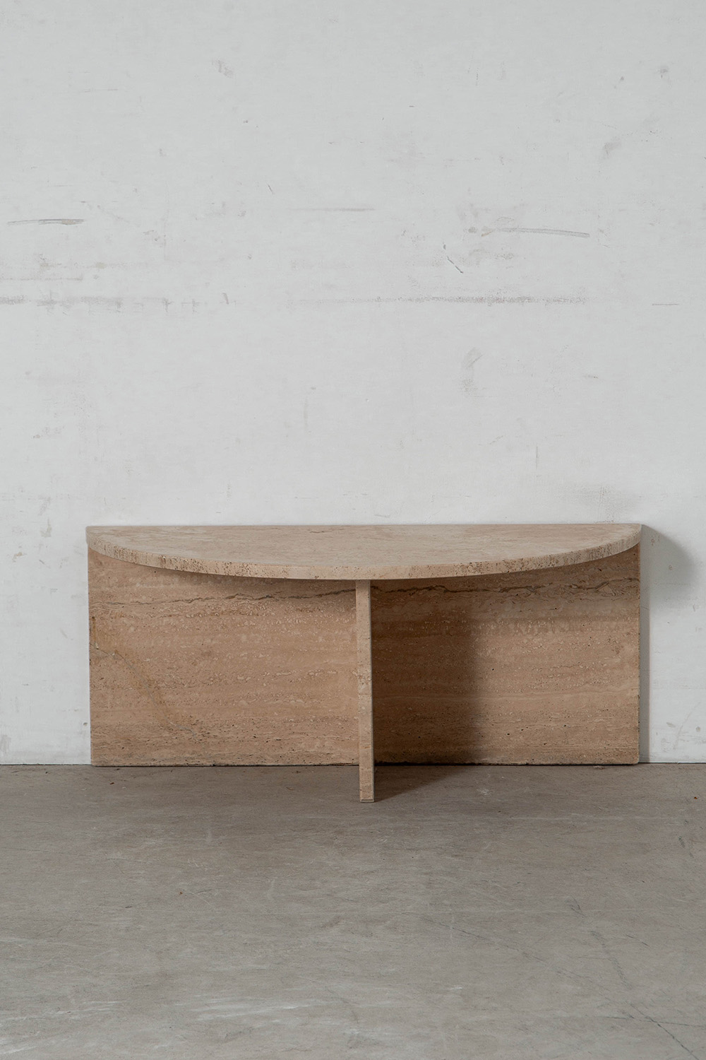Coffee Table in Travertine