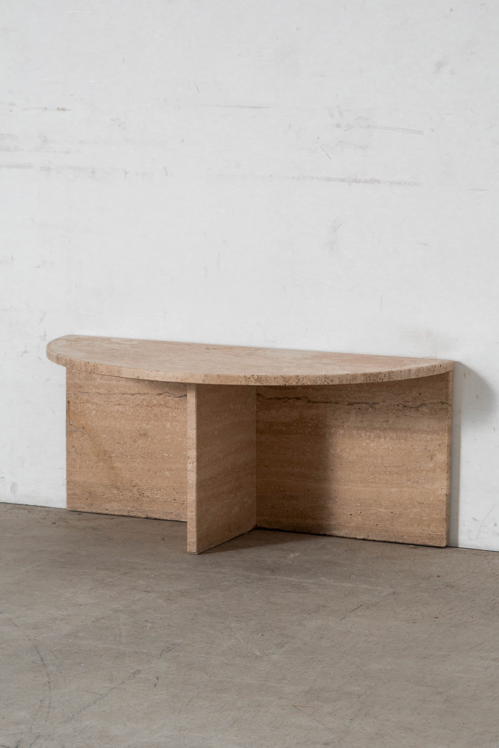 Coffee Table in Travertine
