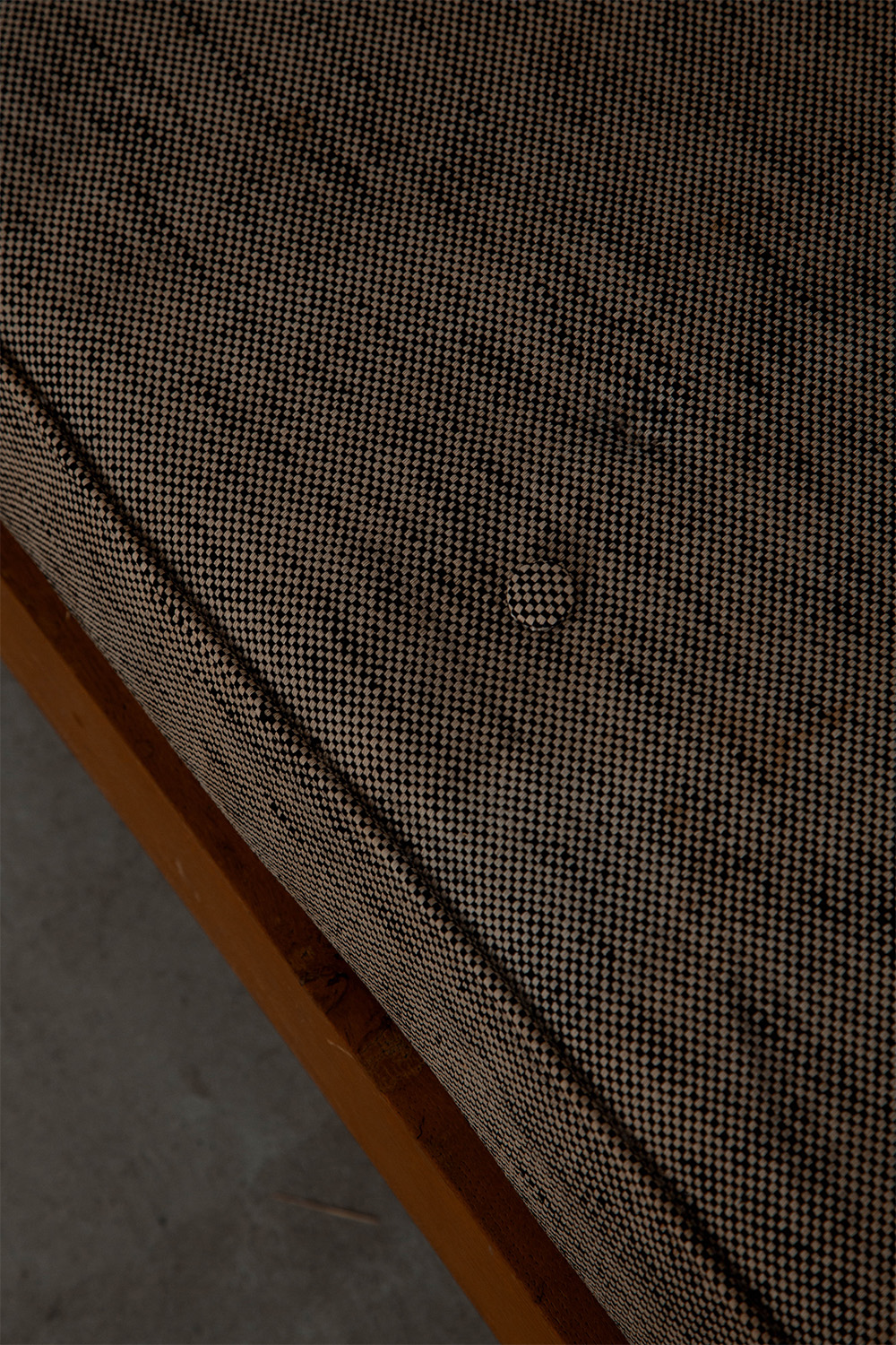 Day Bed by Pierre Guariche for Free Span  in Wood and Fabric