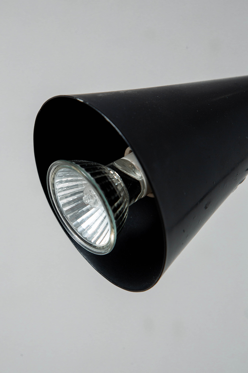 Floor Lamp in Chrome and Metal