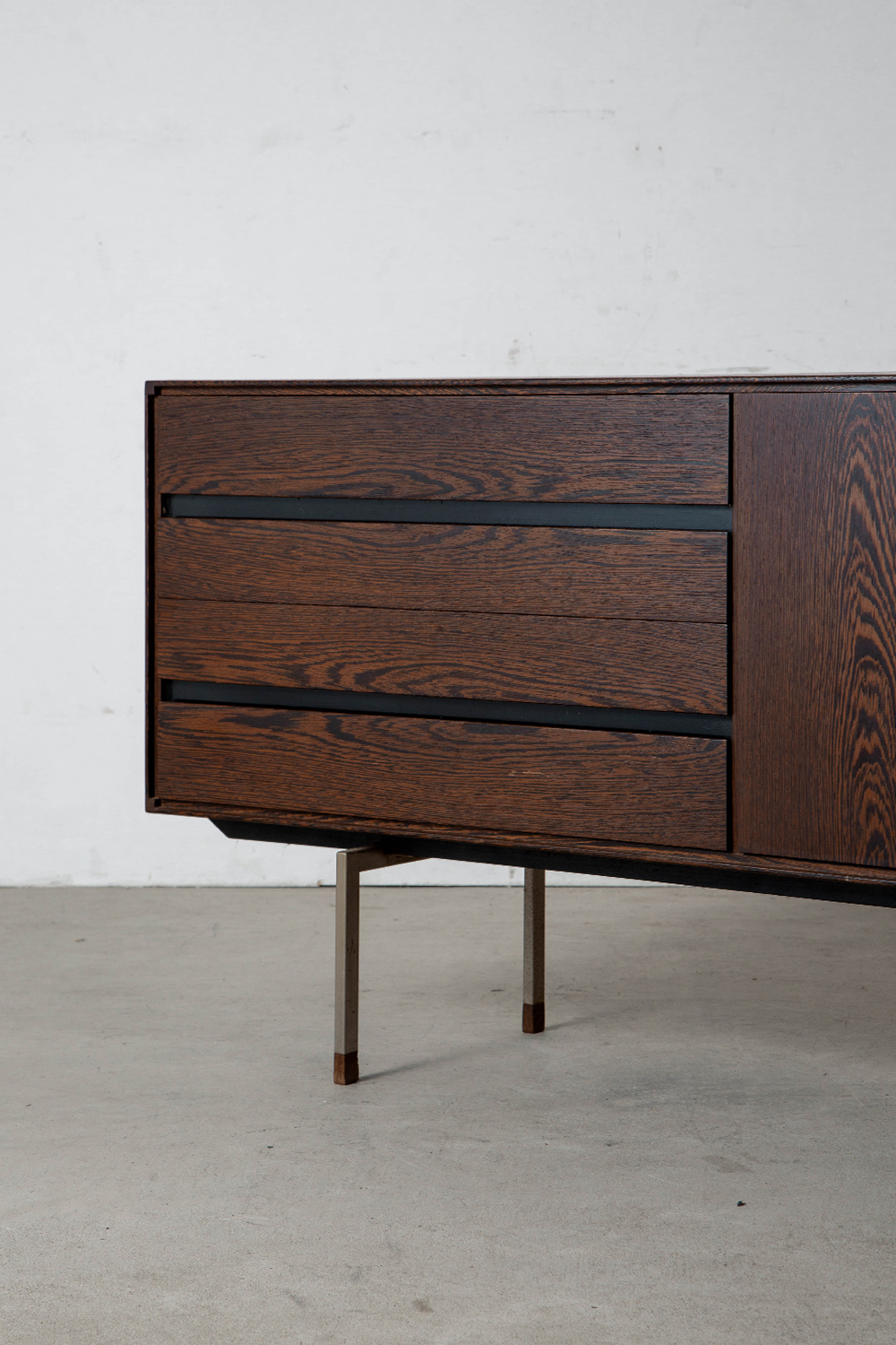 Sideboard by Rudolf Bernd Glatzel for Fristho Franeker in Wenge and Steel