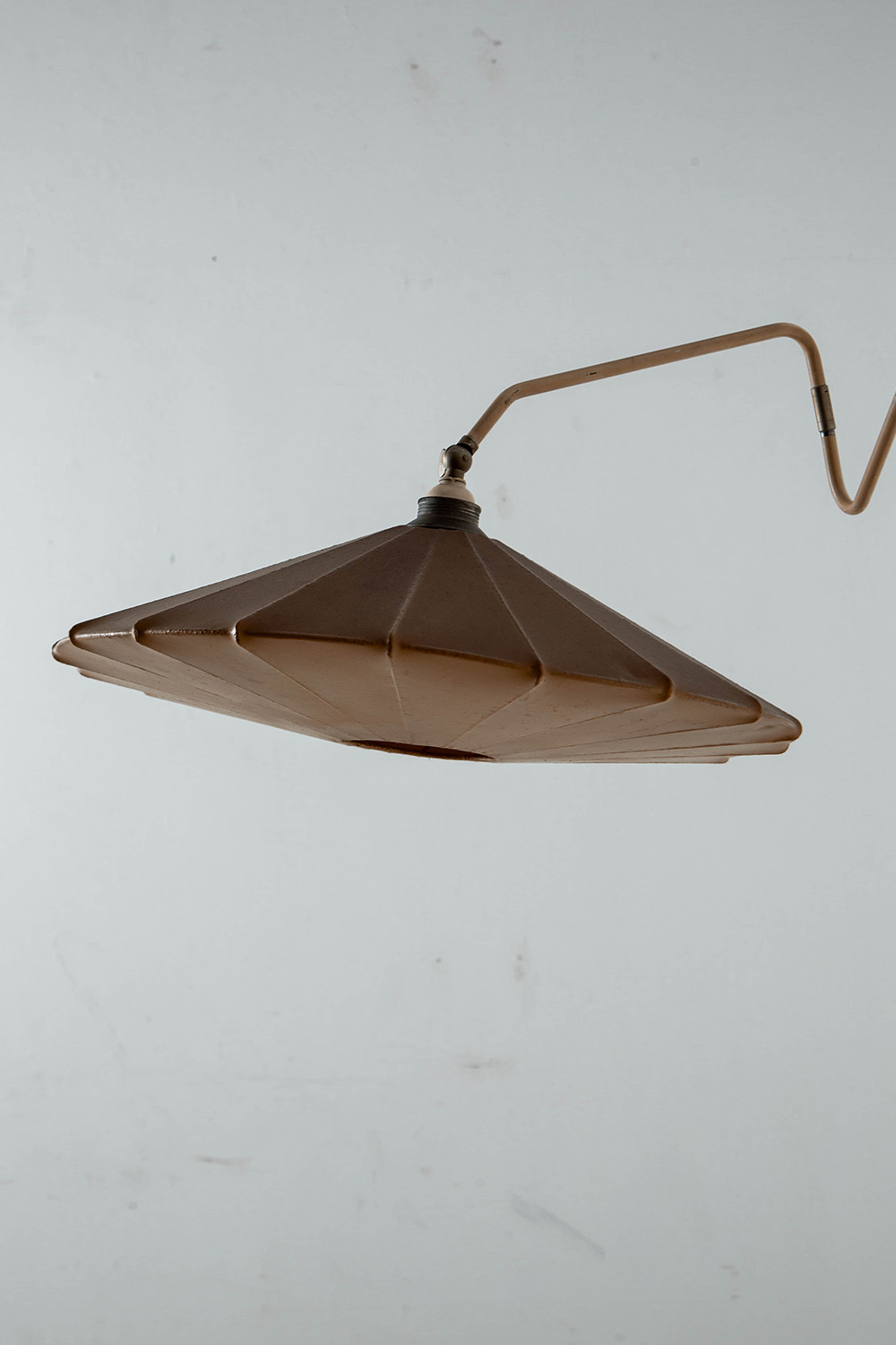 Wall Lamp in Resin and Steel