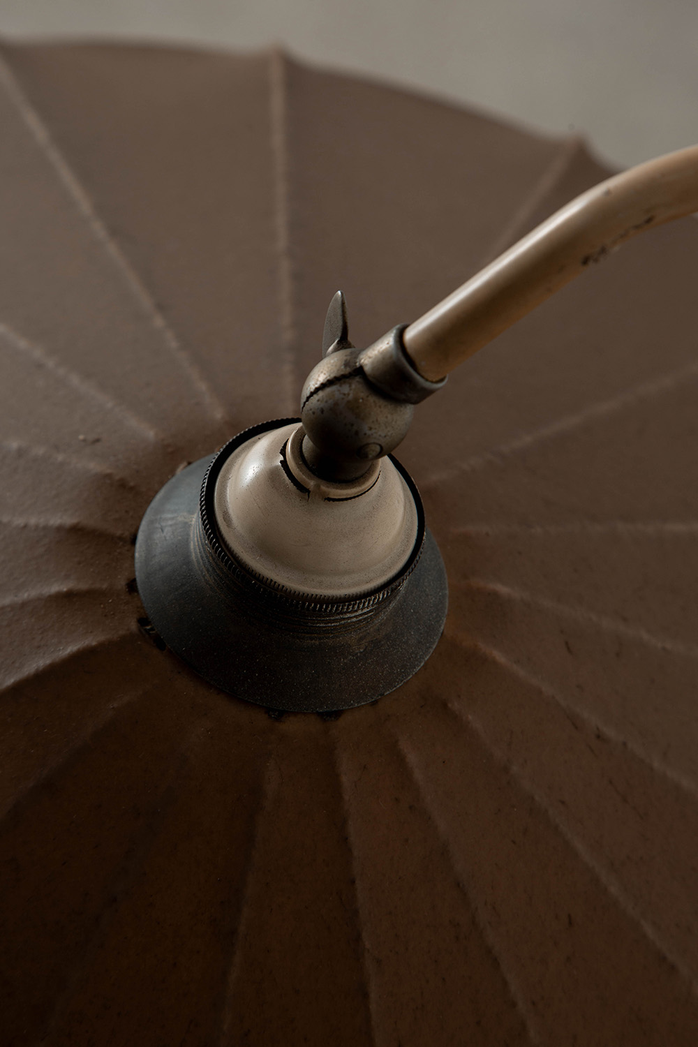 Wall Lamp in Resin and Steel