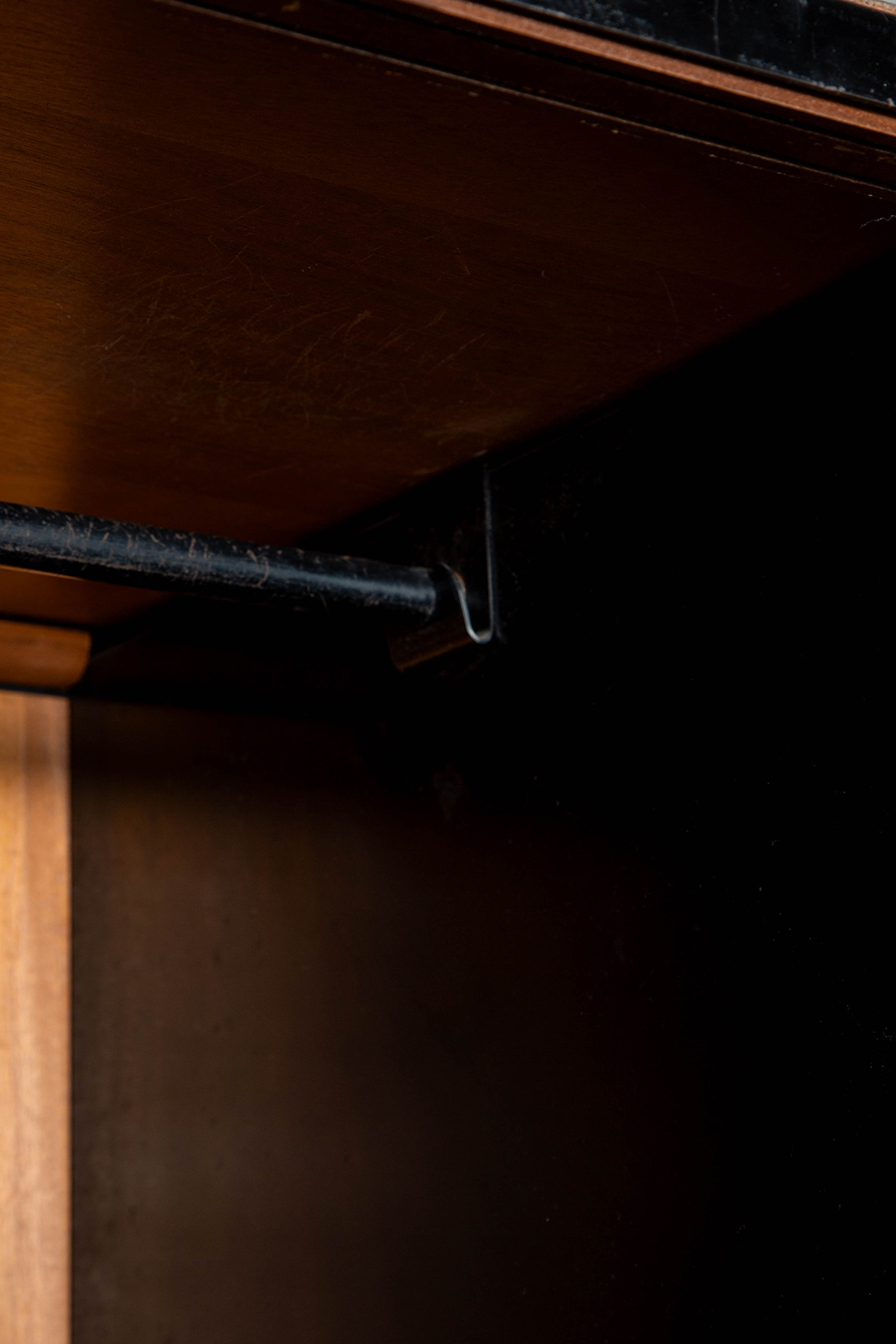 Wardrobe by Willy Van Der Meeren for Tubax in Metal and Wood