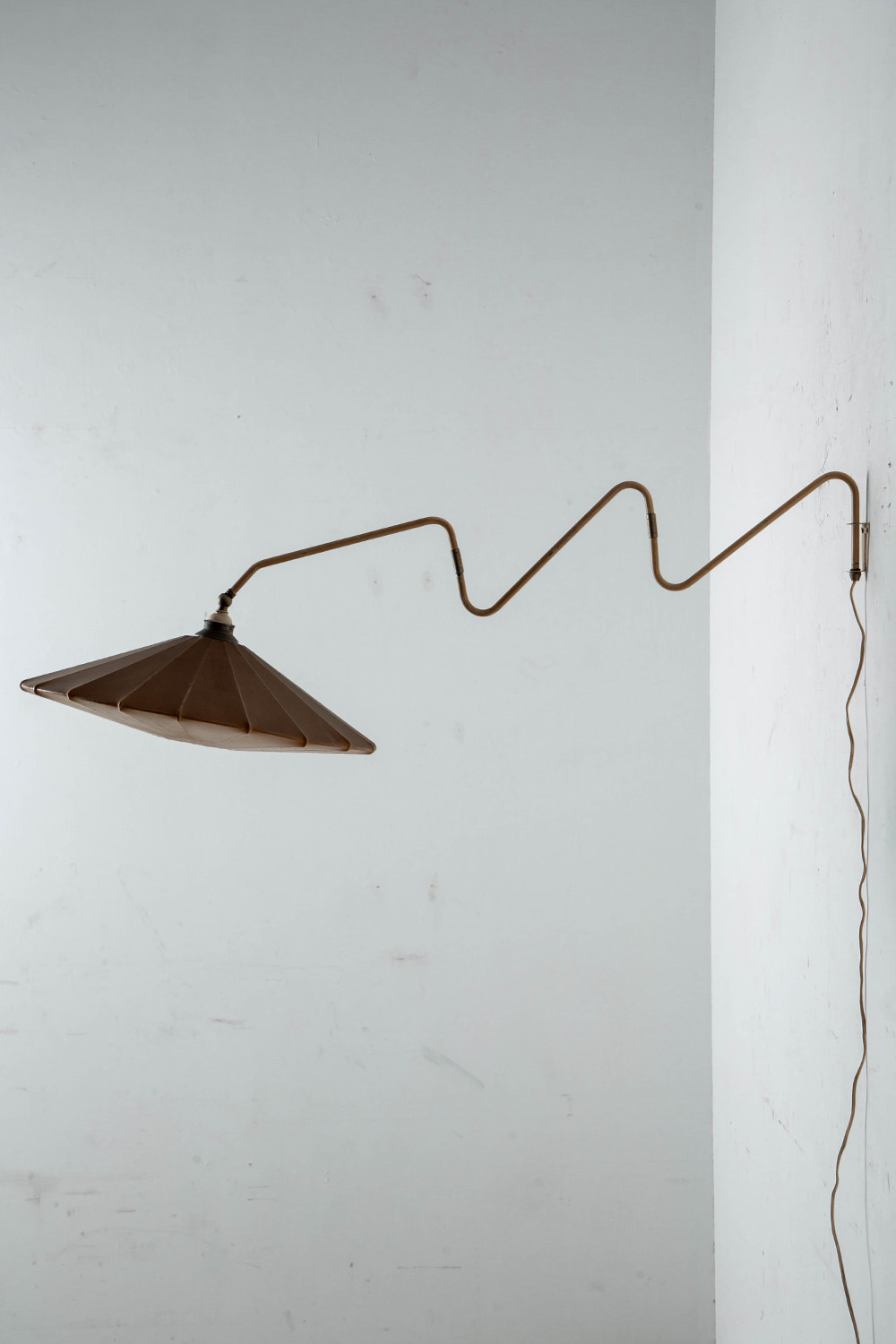 Wall Lamp in Resin and Steel