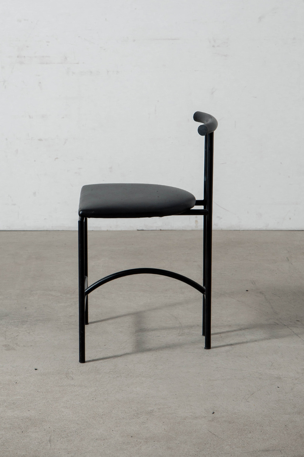 Tokyo Chair by Rodney Kinsman for Bieffeplast in Steel and Leather