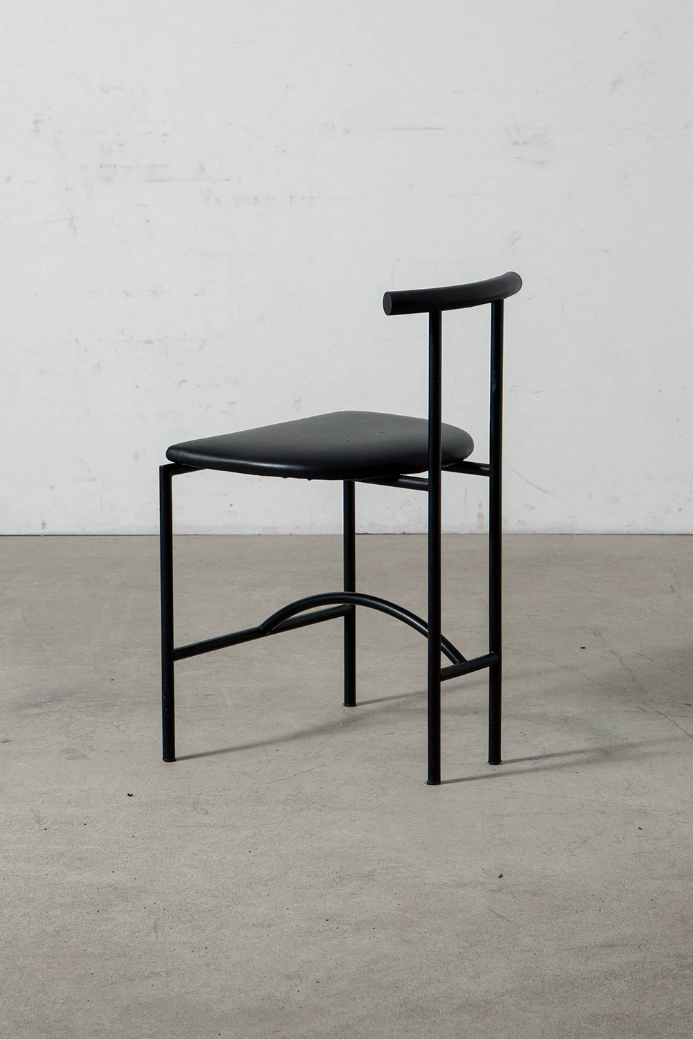 Tokyo Chair by Rodney Kinsman for Bieffeplast in Steel and Leather