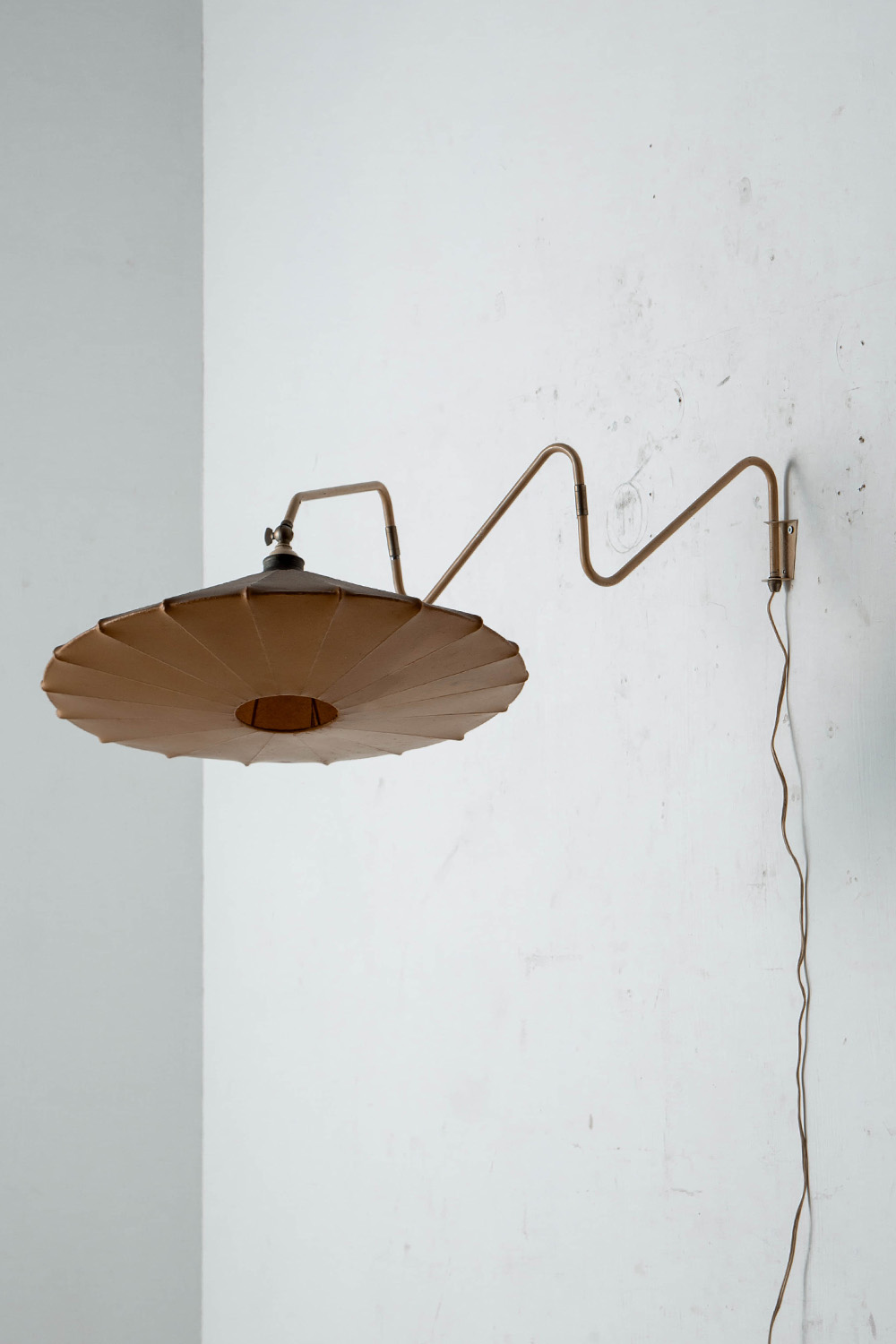 Wall Lamp in Resin and Steel