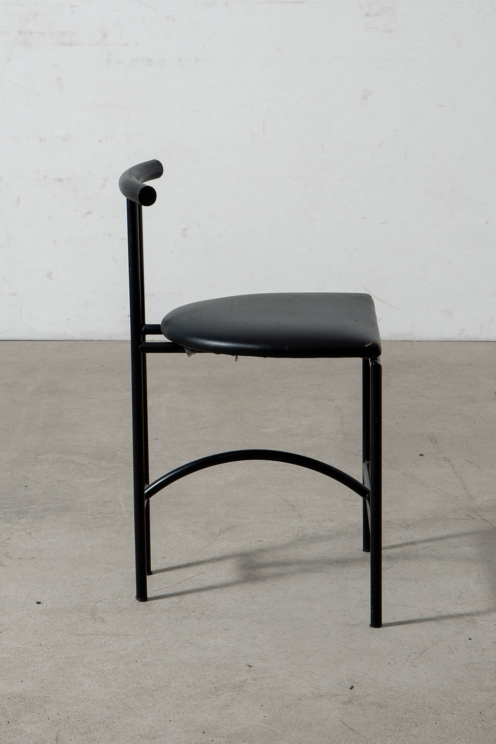 Tokyo Chair by Rodney Kinsman for Bieffeplast in Steel and Leather
