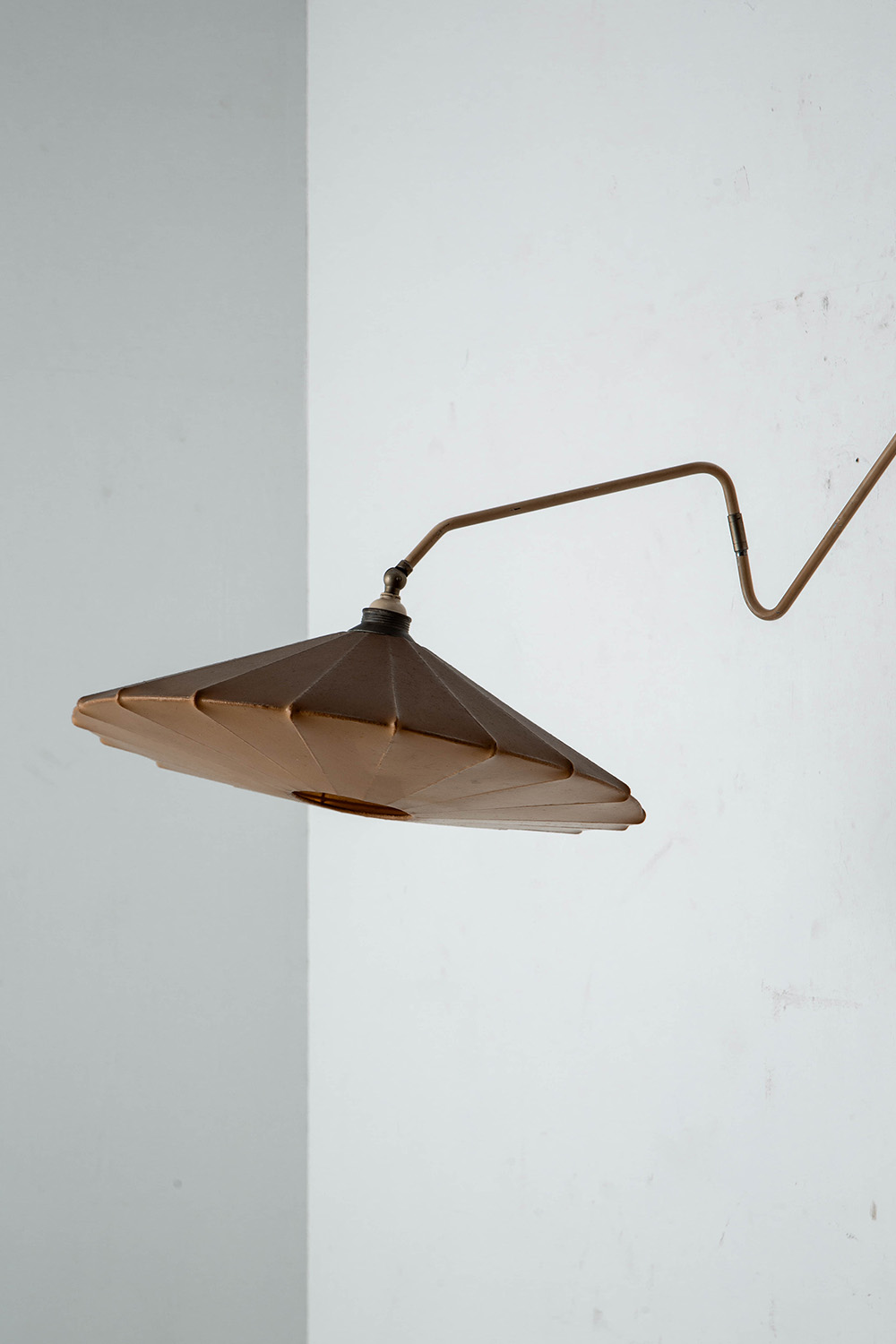 Wall Lamp in Resin and Steel