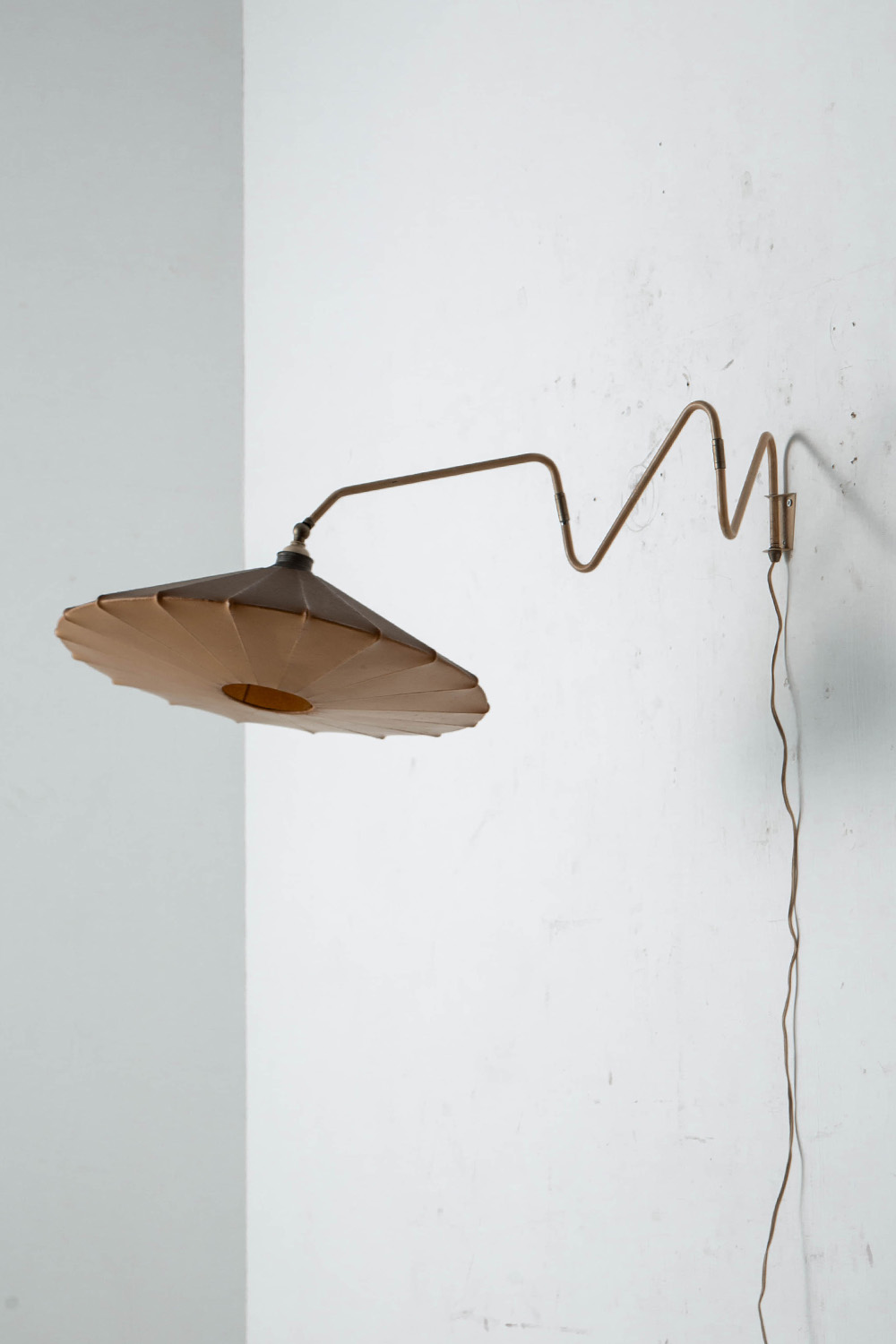 Wall Lamp in Resin and Steel