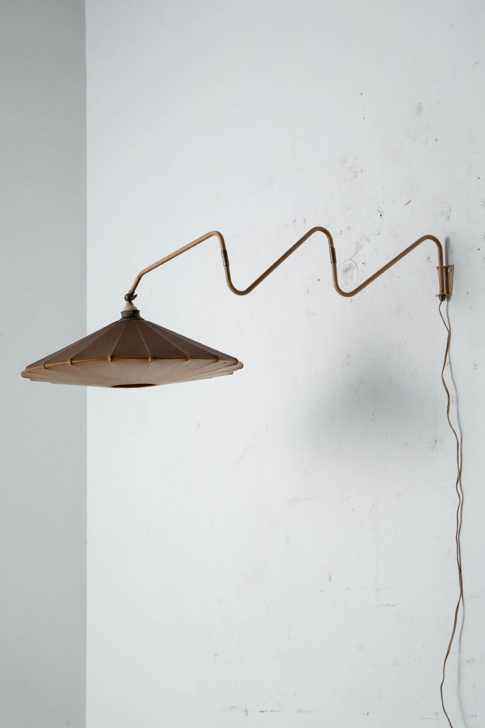 Wall Lamp in Resin and Steel