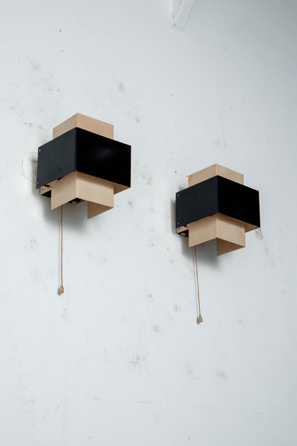 Wall Lamp by J.J.M. Hoogervorst for Anvia in Metal