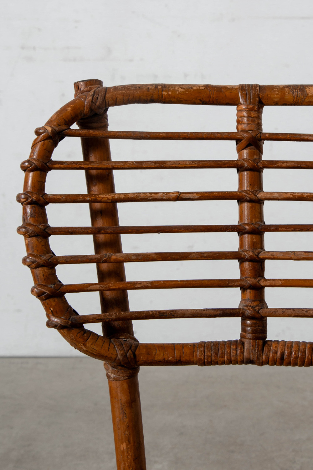 Dining Chair in Rattan and Bamboo