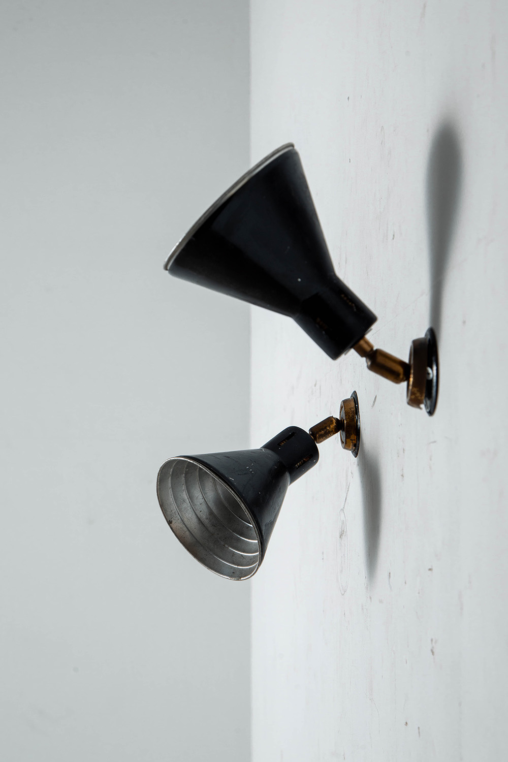 Wall Lamp in Metal and Brass