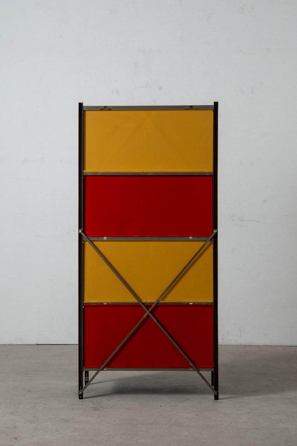Model 663 Cabinet by Wim Rietveld for Gispen in Steel