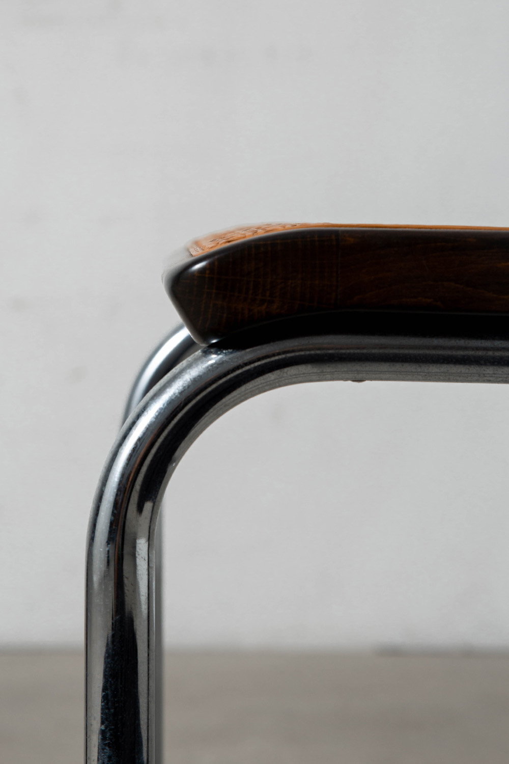 Cesca Arm Chair by Marcel Breuer for THONET in Chrome , Wood and Rattan