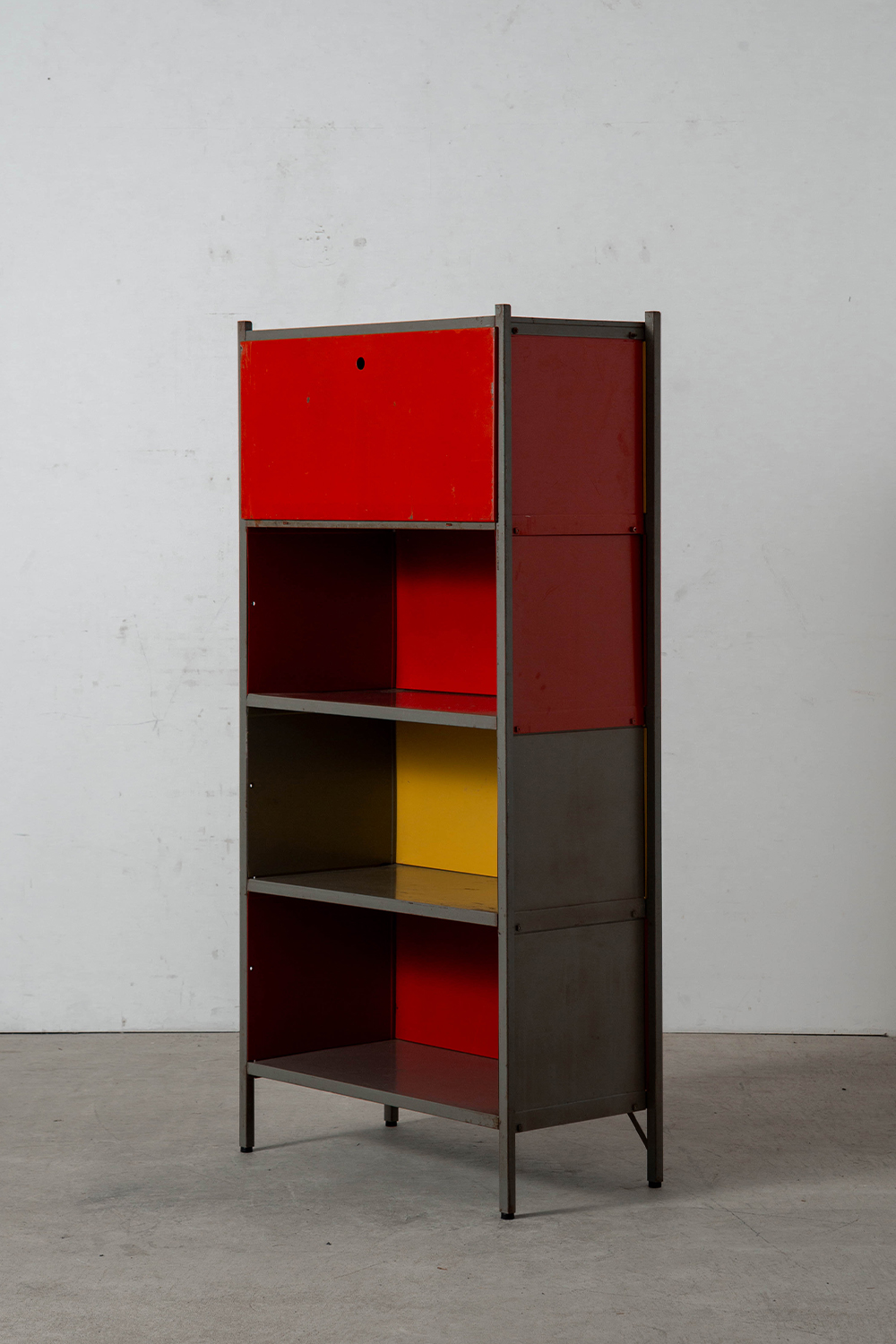 Model 663 Cabinet by Wim Rietveld for Gispen in Steel