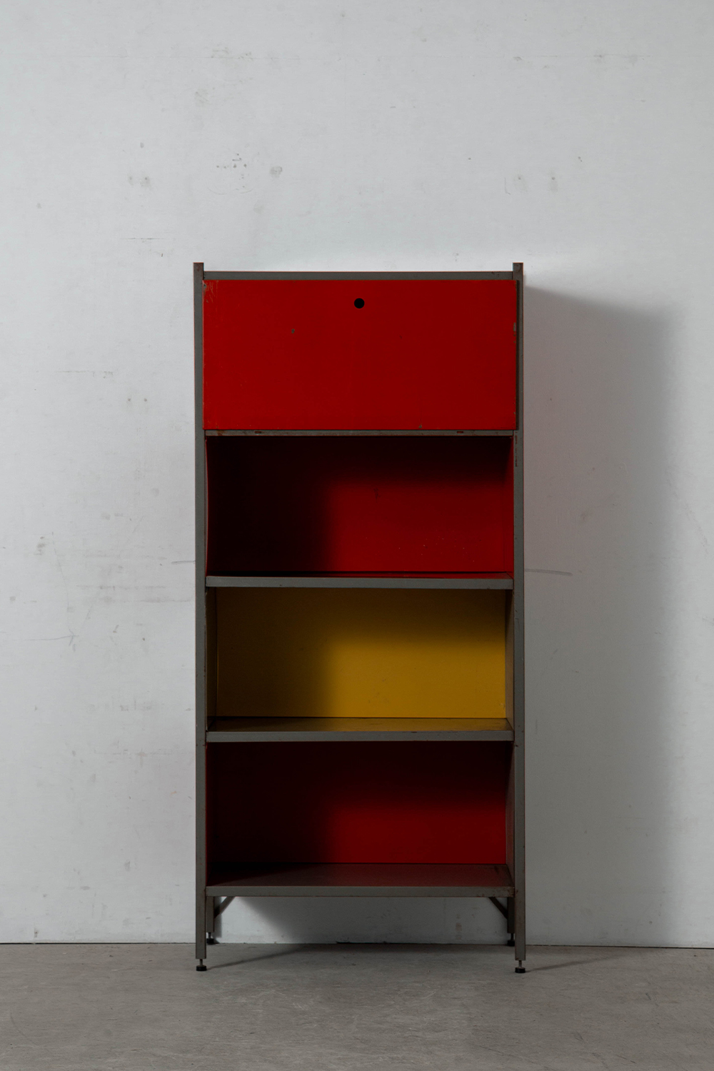 Model 663 Cabinet by Wim Rietveld for Gispen in Steel