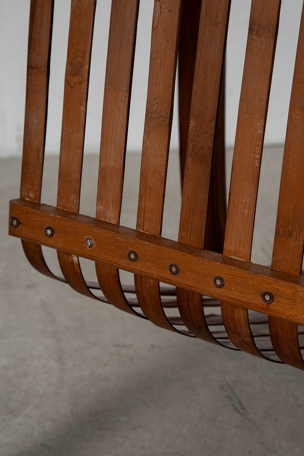 Bamboo Chair by Ubunji Kidokoro for Chikkosha in Bamboo and Wood