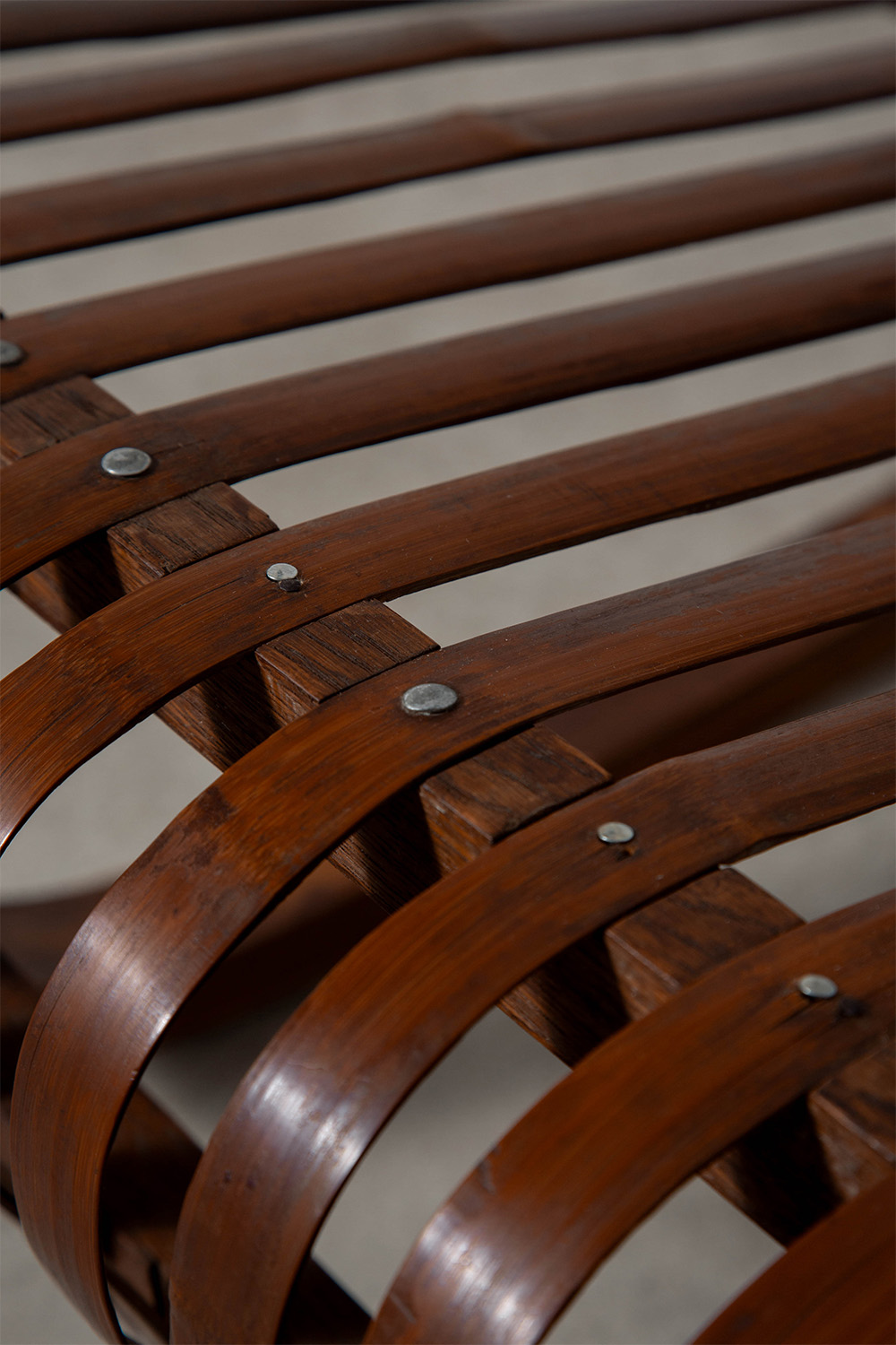 Bamboo Chair by Ubunji Kidokoro for Chikkosha in Bamboo and Wood