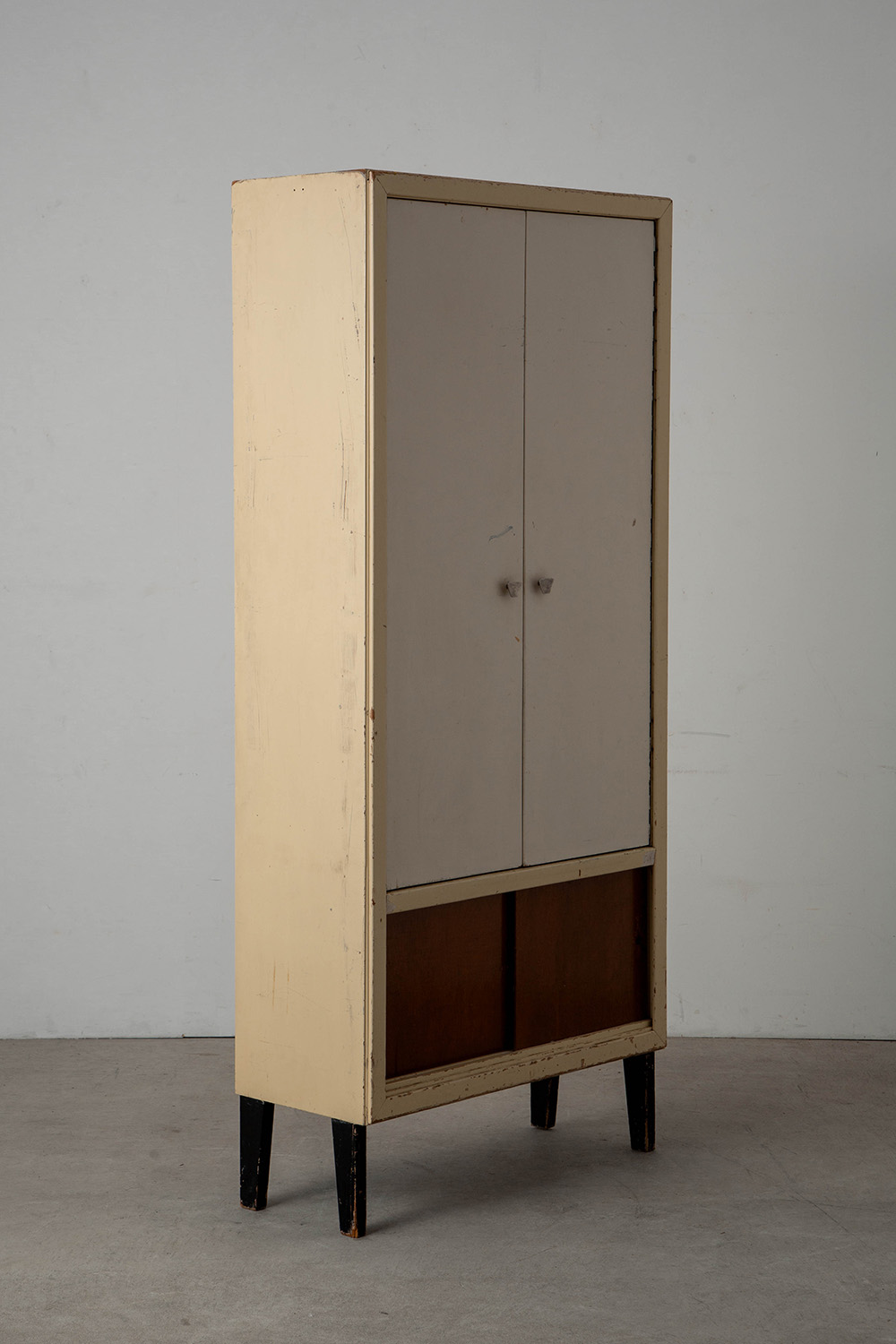 Cabinet in Wood and Steel