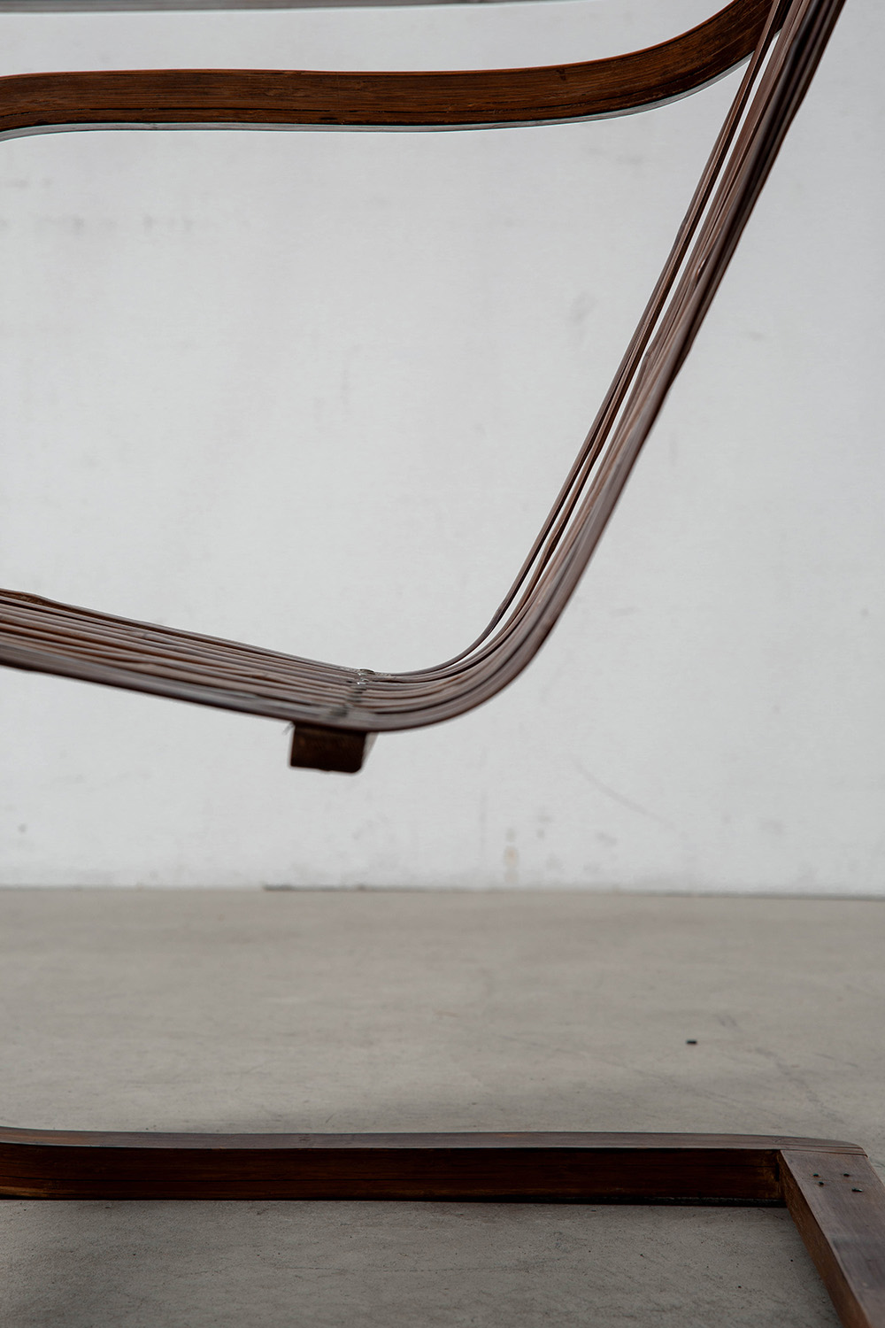Bamboo Chair by Ubunji Kidokoro for Chikkosha in Bamboo and Wood
