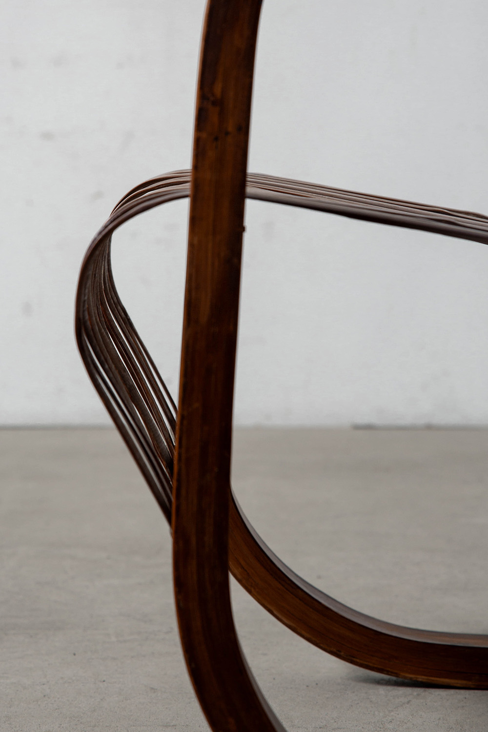 Bamboo Chair by Ubunji Kidokoro for Chikkosha in Bamboo and Wood