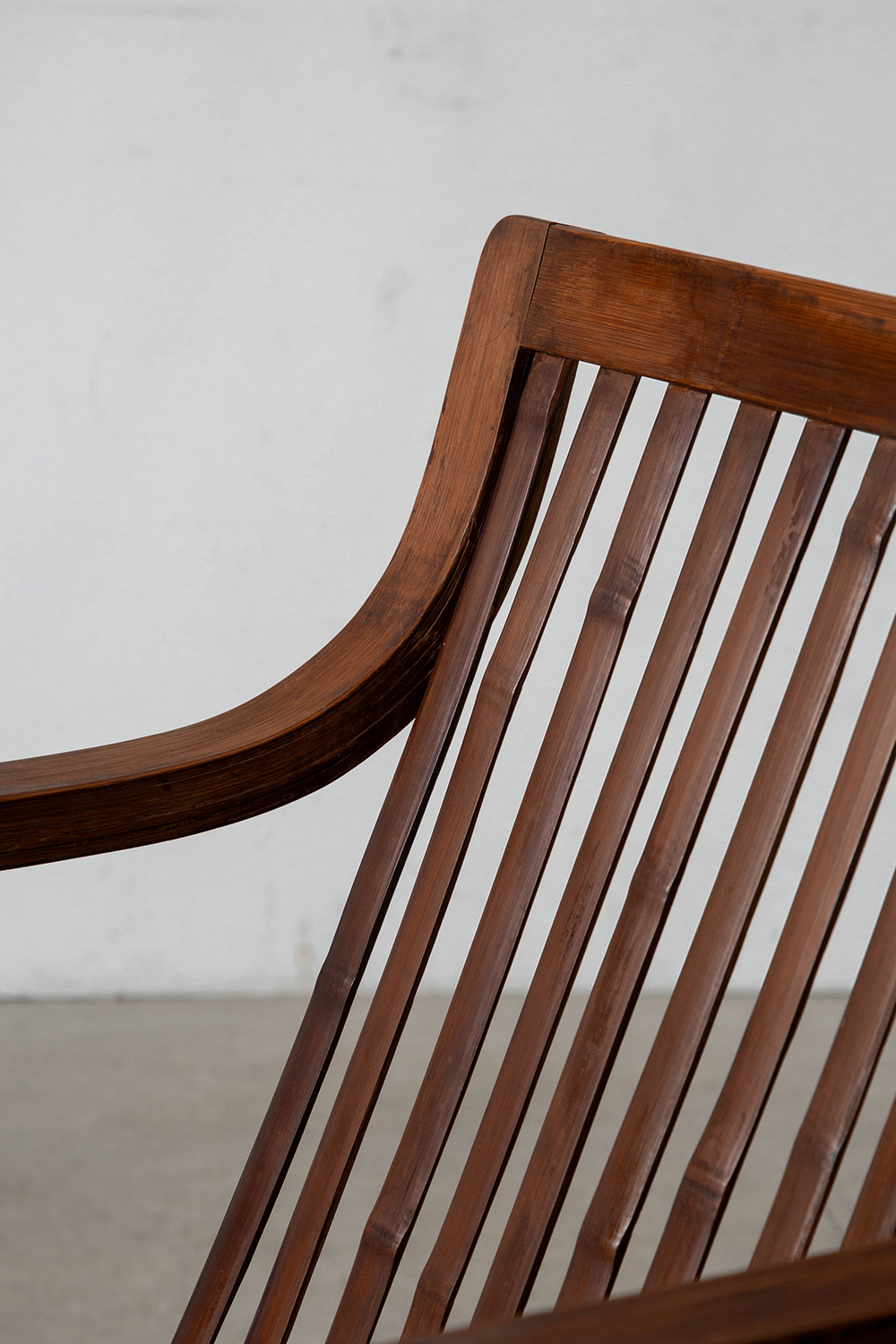 Bamboo Chair by Ubunji Kidokoro for Chikkosha in Bamboo and Wood