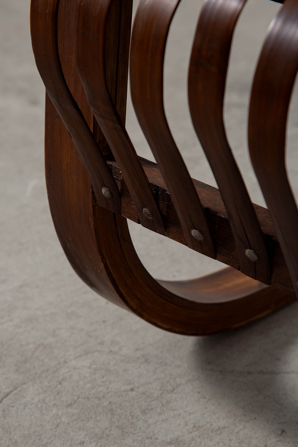 Bamboo Chair by Ubunji Kidokoro for Chikkosha in Bamboo and Wood