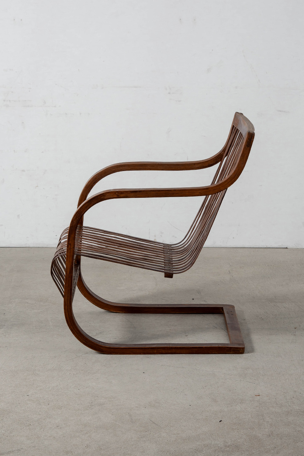 Bamboo Chair by Ubunji Kidokoro for Chikkosha in Bamboo and Wood