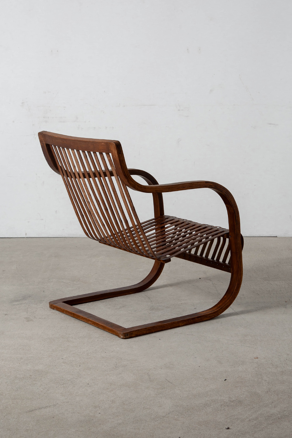 Bamboo Chair by Ubunji Kidokoro for Chikkosha in Bamboo and Wood