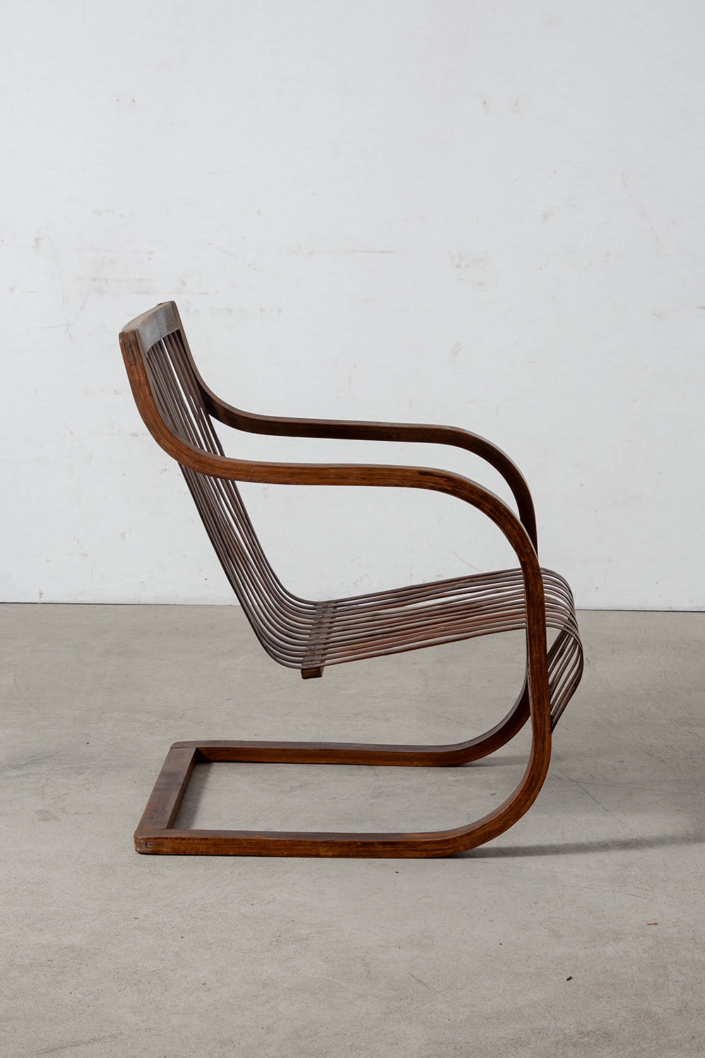 Bamboo Chair by Ubunji Kidokoro for Chikkosha in Bamboo and Wood