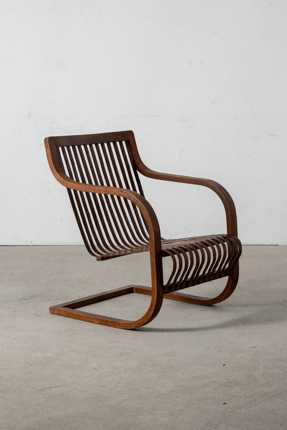 Bamboo Chair by Ubunji Kidokoro for Chikkosha in Bamboo and Wood