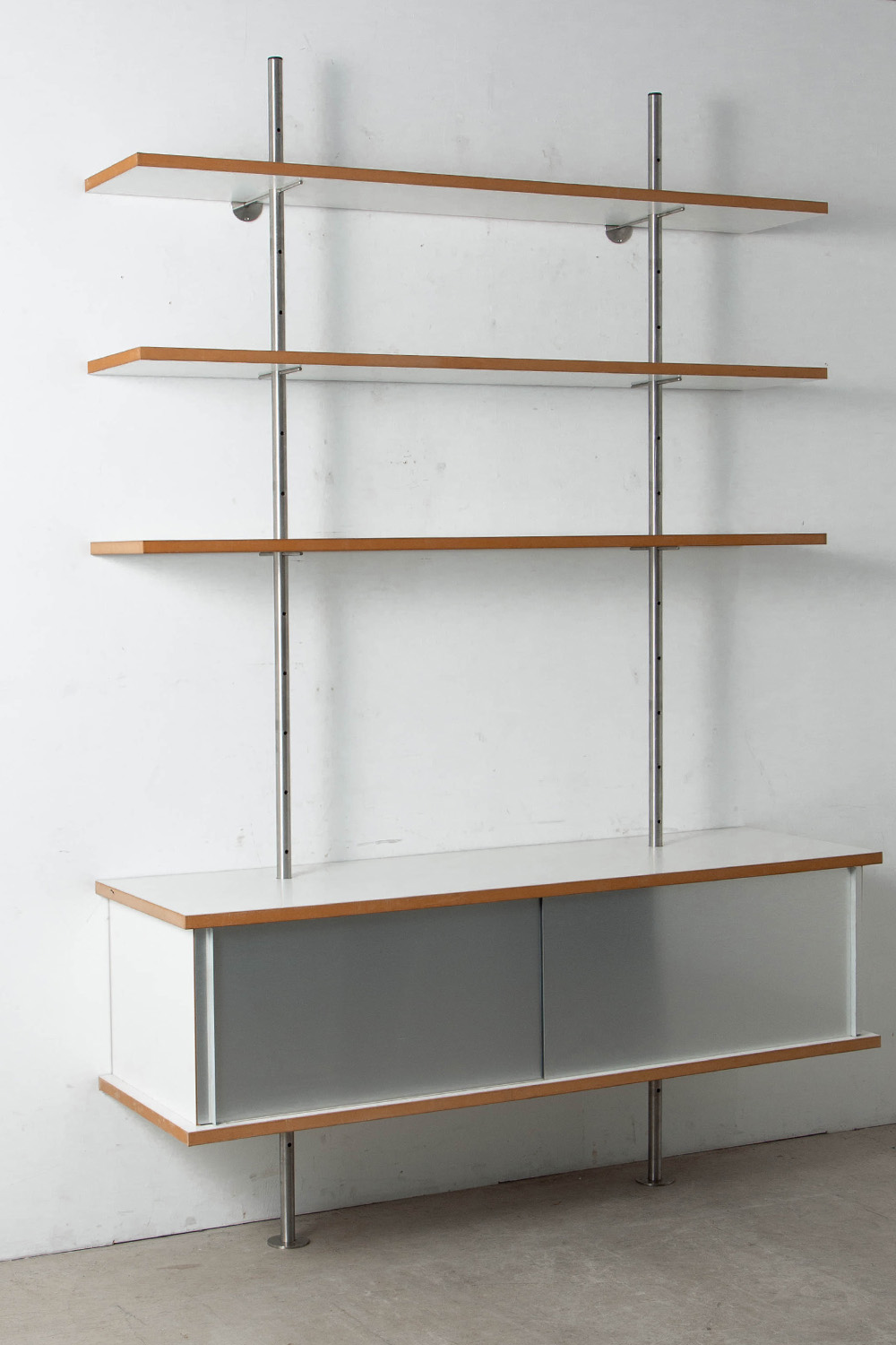 Eiermann Shelf by Egon Eiermann for Richard Lampert in Metal and Wood