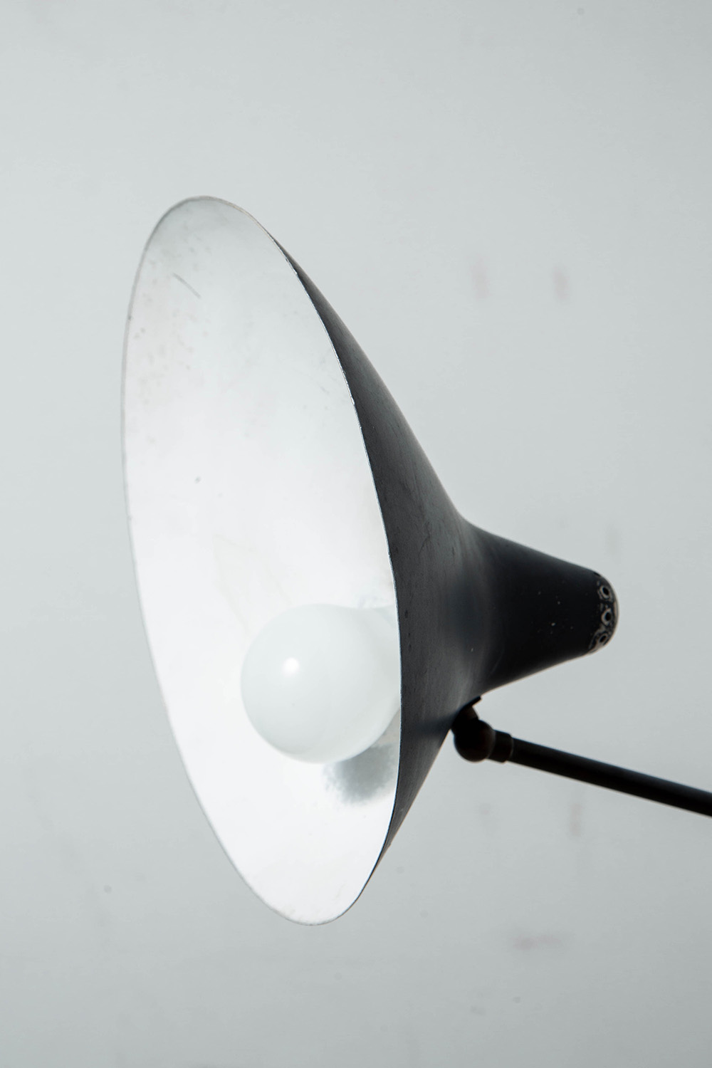 Adjustable Desk Lamp in Metal and Brass