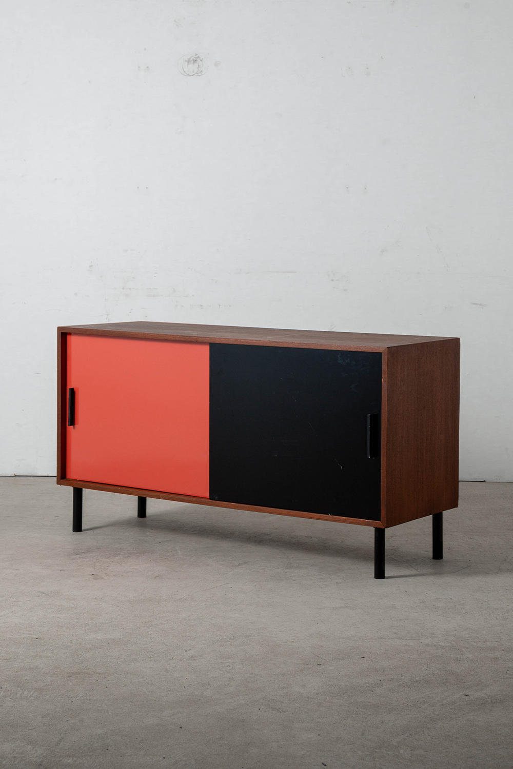 Sideboard in Wood and Steel