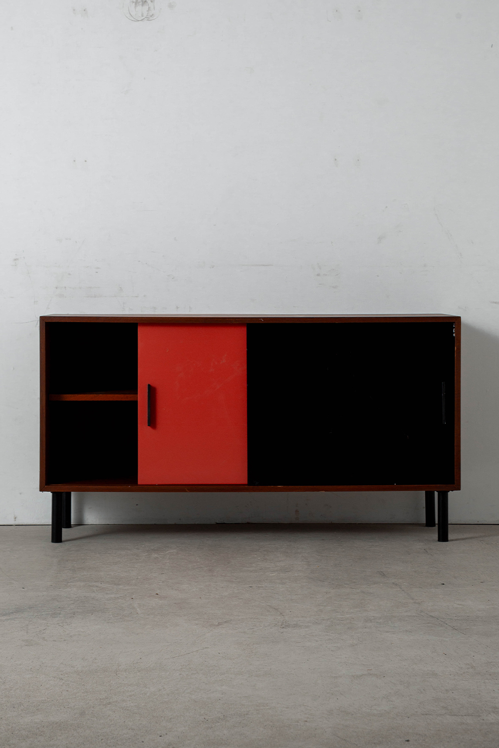 Sideboard in Wood and Steel